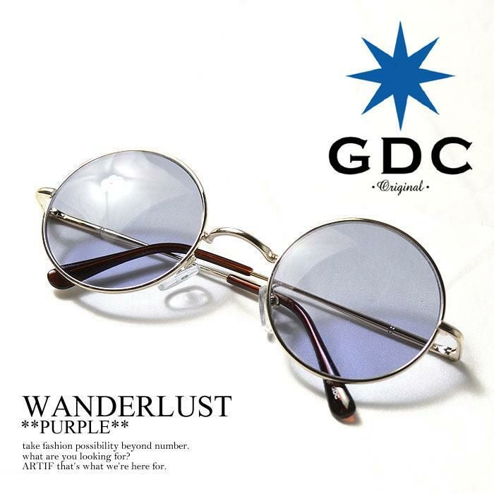 GDC (ジーディーシー) WANDERLUST GGDC【メンズ 眼鏡 サングラス 丸