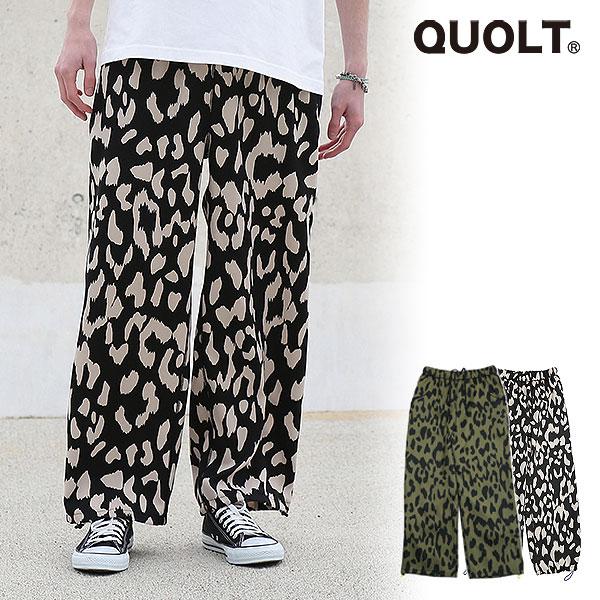 QUOLT クオルト ABSTRACT PANTS