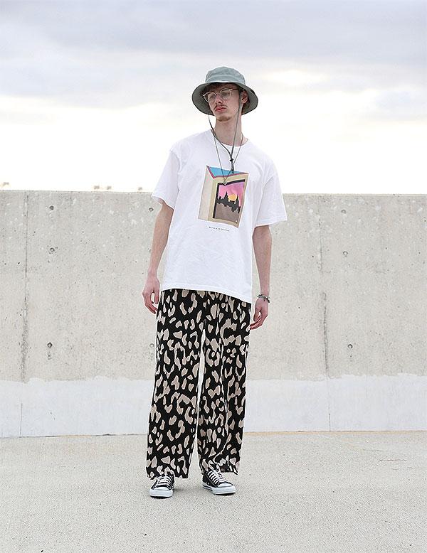 QUOLT クオルト ABSTRACT PANTS