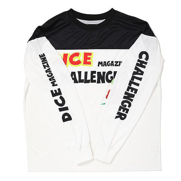 Tei”☺︎ challenger(チャレンジャー) DICE MAGAZINE X CHALLENGER / L/S DRY DICE TEE ダイスマガジン