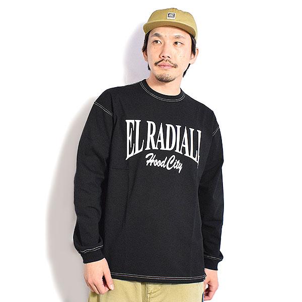 RADIALL ラディアル COLLEGE - CREW NECK T-SHIRT L/S