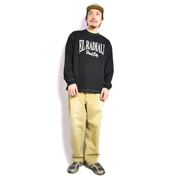 RADIALL ラディアル COLLEGE - CREW NECK T-SHIRT L/S