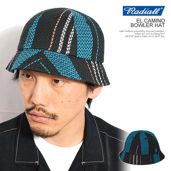 ラディアルハット ブラウン RADIALL ラディアル EL CAMINO - BOWLER HAT