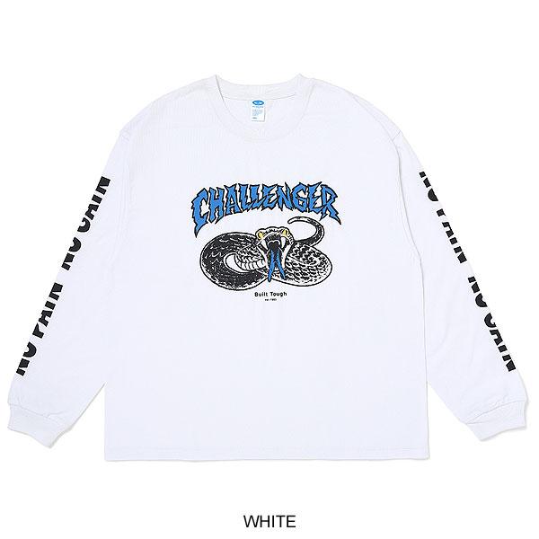 CHALLENGER チャレンジャー L/S PIGMENT SNAKE TEE