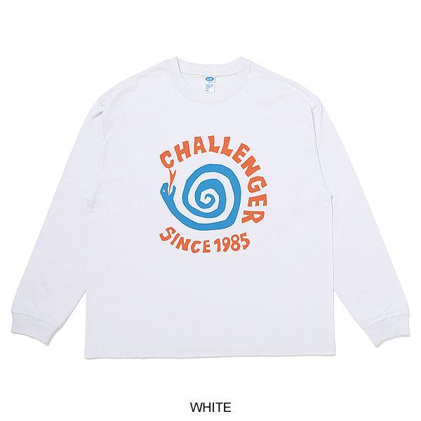 CHALLENGER チャレンジャー L/S PIGMENT SPIRAL SNAKE TEE