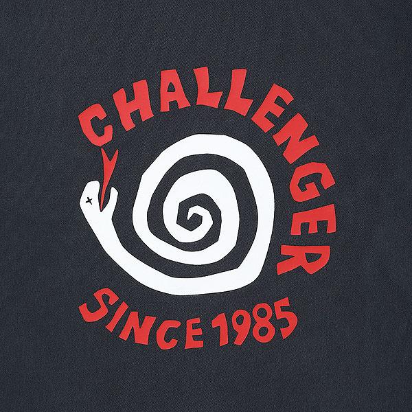 CHALLENGER チャレンジャー L/S PIGMENT SPIRAL SNAKE TEE