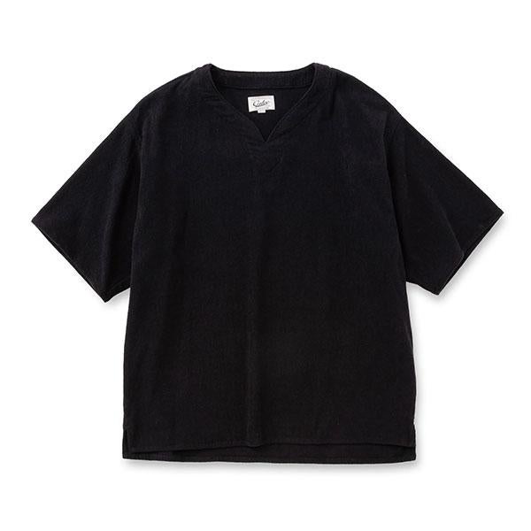 CALEE キャリー TOWEL KEY NECK S/S CS