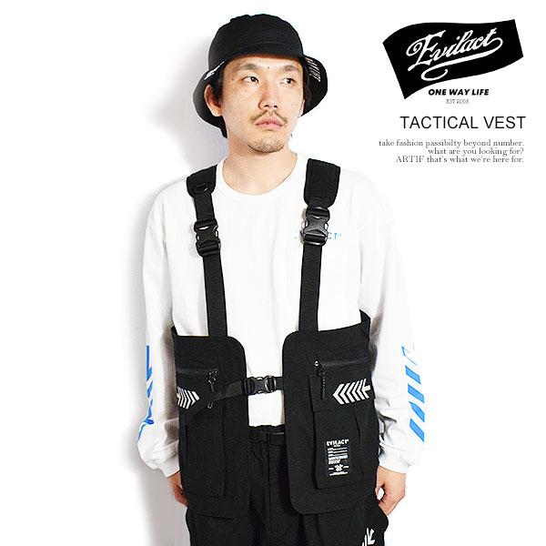 EVILACT 　イーブルアクト　ユーティリティベスト売り切り EVILACT TACTICAL VEST black | EVILACT (イーブルアクト）Official