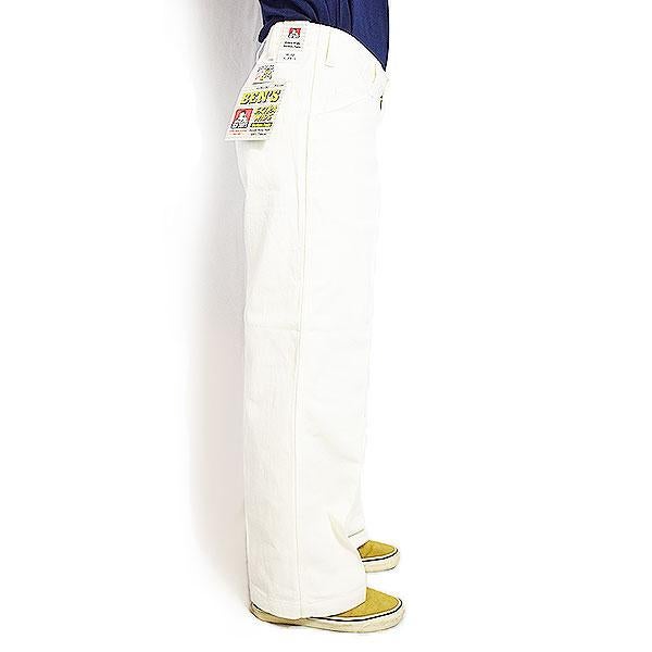 00s〜 BEN DAVIS ベンデイビス フリスコパンツ ホワイト 雰囲気抜群 BEN DAVIS ベンデイビス EXTRA WIDE PANTS -WHITE-