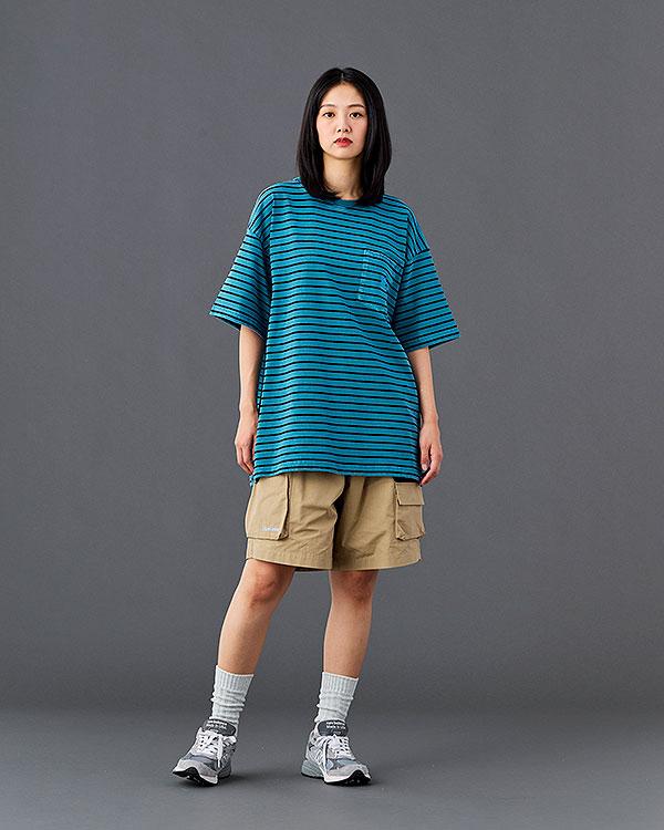 Liberaiders リベレイダース PIGMENT DYED STRIPED S/S SHIRT | ARTIF