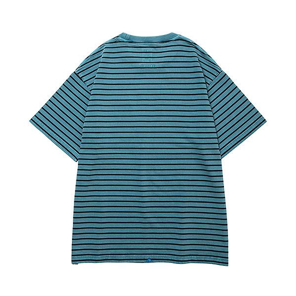 Liberaiders リベレイダース PIGMENT DYED STRIPED S/S SHIRT | ARTIF