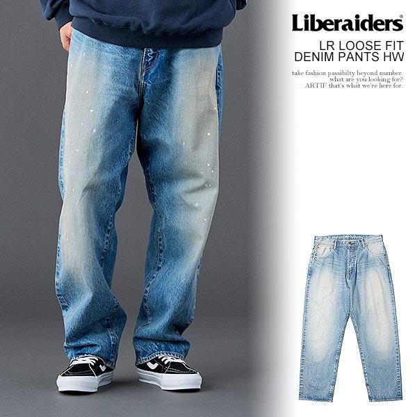 Liberaiders リベレイダース LR LOOSE FIT DENIM PANTS HW | ARTIF