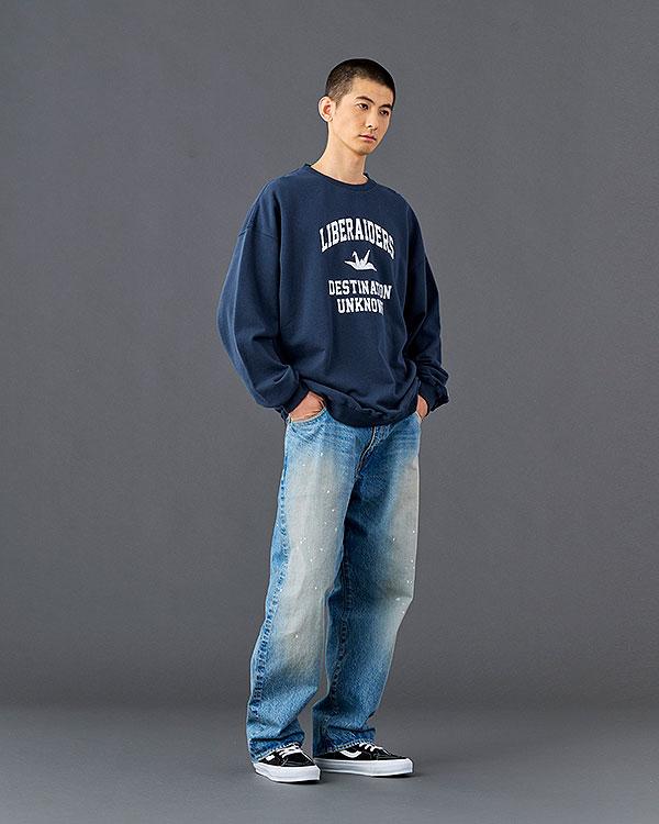 Liberaiders リベレイダース LR LOOSE FIT DENIM PANTS HW | ARTIF