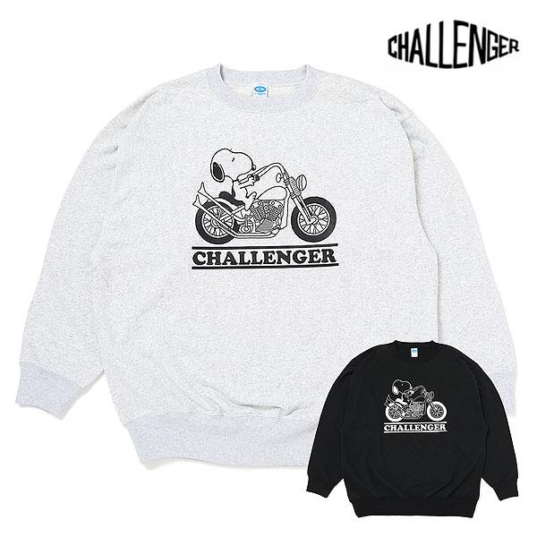 CHALLENGER チャレンジャー SNOOPY C/N SWEAT