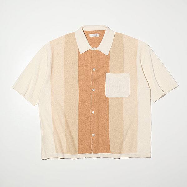 RADIALL ラディアル TONE - REGULAR COLLARED SWEATER S/S