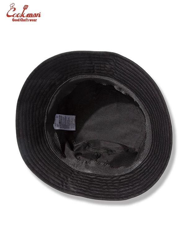 CUSHMAN 黒ハット COOKMAN クックマン Bucket Hat Vision Logo Black -BLACK- | ARTIF