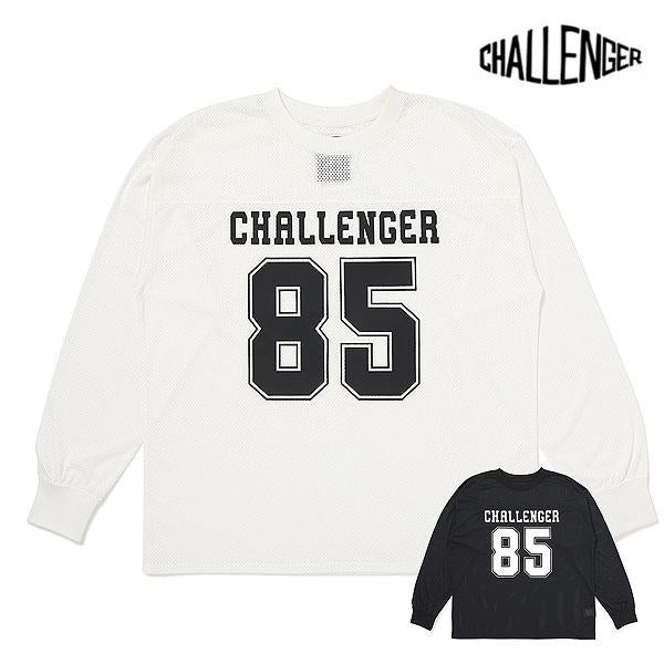 Tei”☺︎ challenger(チャレンジャー) CHALLENGER チャレンジャー L/S NUMBERS DRY MESH TEE