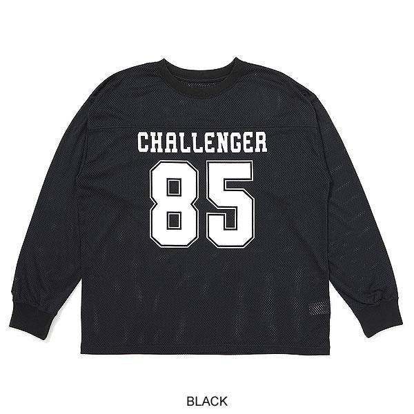 CHALLENGER チャレンジャー L/S NUMBERS DRY MESH TEE