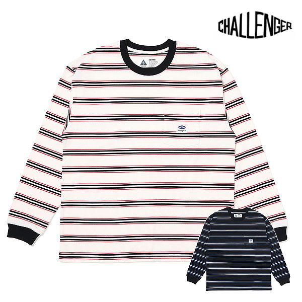 CHALLENGER チャレンジャー L/S AUTHENTIC BORDER TEE
