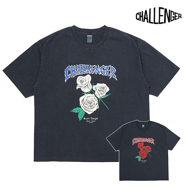 CHALLENGER チャレンジャー PIGMENT ROSE TEE