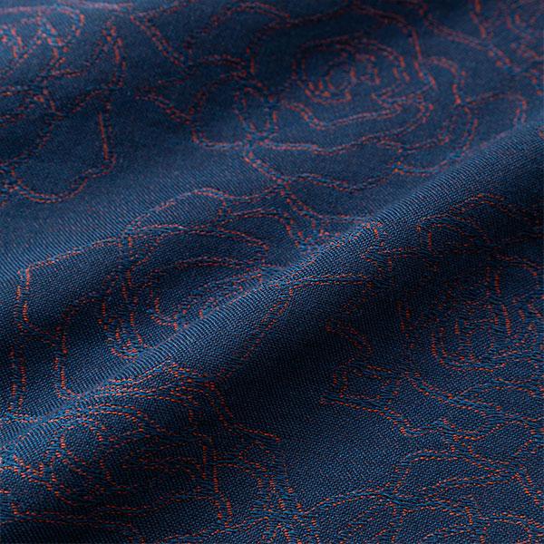 CALEE キャリー 5 LENGHT ROSE PATTERN JACQUARD SH