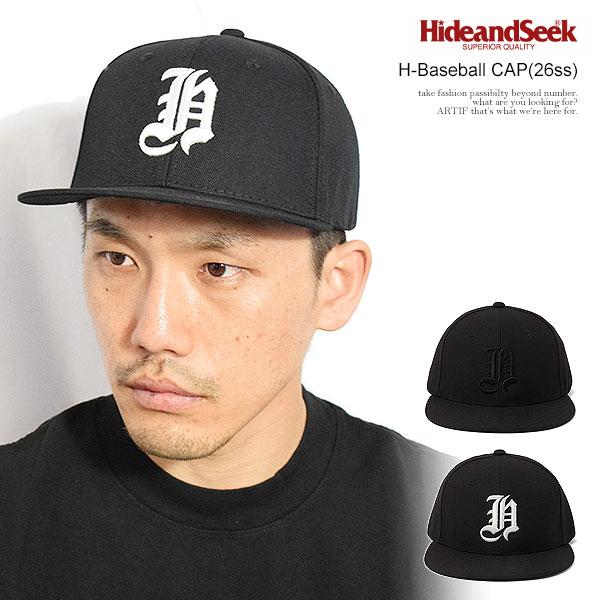 HIDEANDSEEK ハイドアンドシーク H-Baseball CAP(26ss)