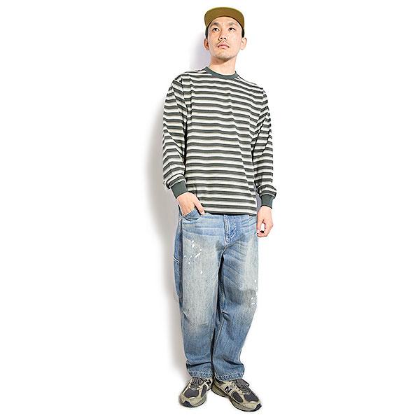 HIDEANDSEEK ハイドアンドシーク Border L/S Tee(26ss)