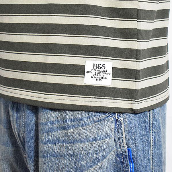 HIDEANDSEEK ハイドアンドシーク Border L/S Tee(26ss)
