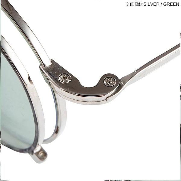 calee トライアングルリング　キャリー　17号 CALEE キャリー FLIP UP TYPE CIRCLE METAL GLASSES -EXCLUSIVE-