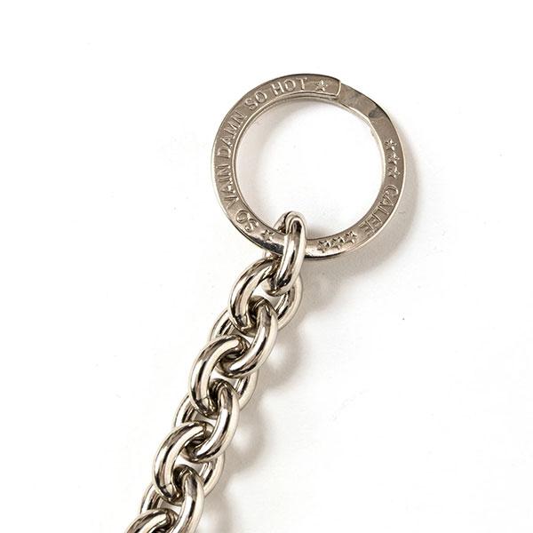 CALEE キャリー STUDS LEATHER WALLET CHAIN