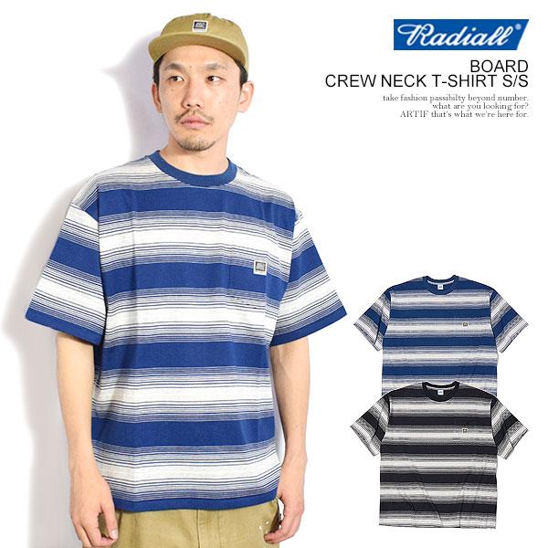 RADIALL ラディアル BOARD - CREW NECK T-SHIRT S/S