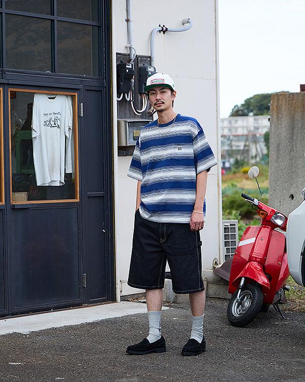 RADIALL ラディアル BOARD - CREW NECK T-SHIRT S/S