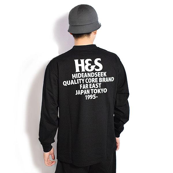 HIDEANDSEEK ハイドアンドシーク H&S L/S Tee(26ss)