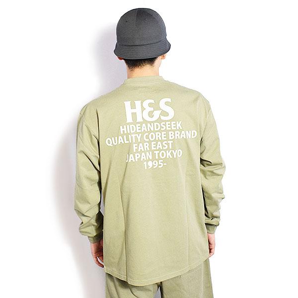HIDEANDSEEK ハイドアンドシーク H&S L/S Tee(26ss)