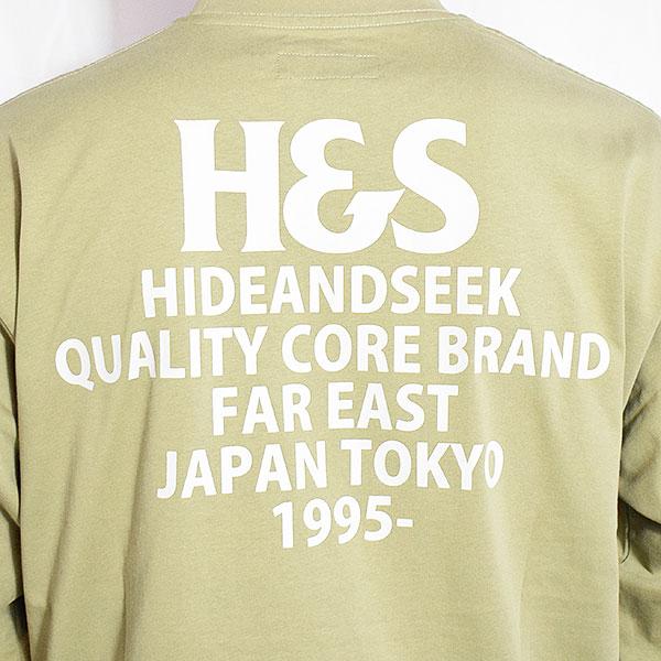 HIDEANDSEEK ハイドアンドシーク H&S L/S Tee(26ss)