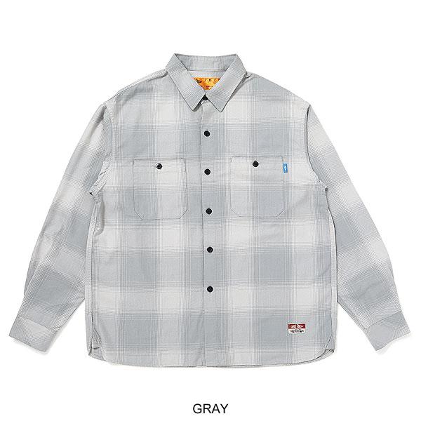 CHALLENGER チャレンジャー L/S SHADOW CHECK SHIRT