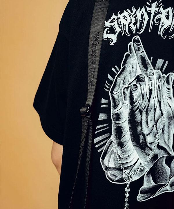 SUBCIETY サブサエティ Fuckin' praying hands tee