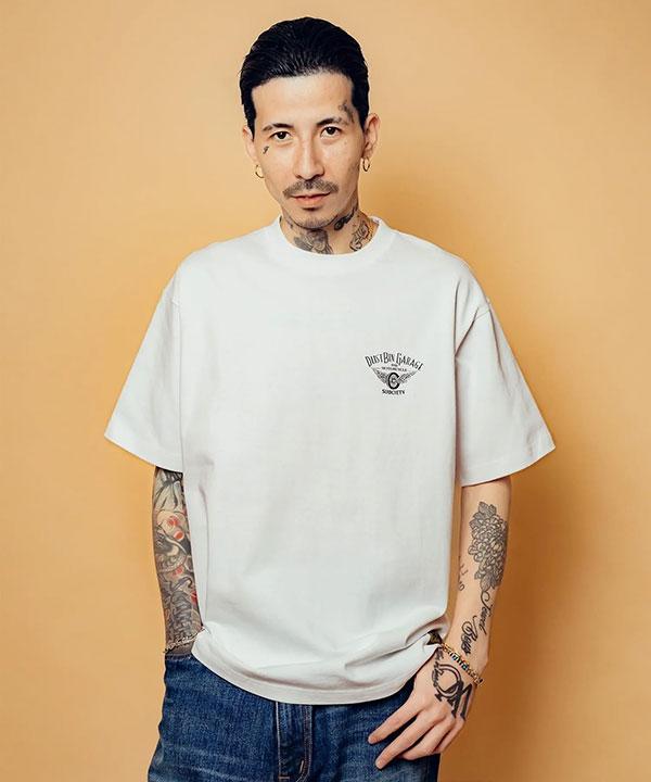 SUBCIETY サブサエティ Dust bin garage tee