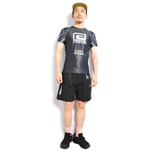 reversal リバーサル MANDALAS SHORT RASH GUARD | ARTIF [ストリート