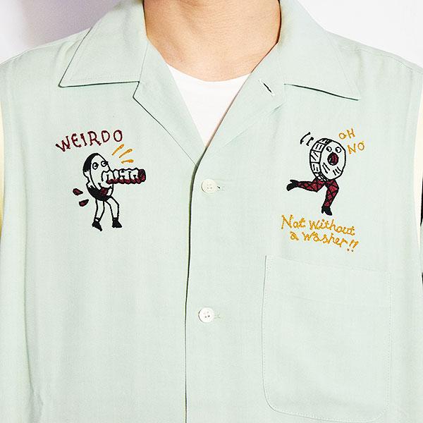 WEIRDO ウィアード Nuts and Bolts - S/S BOWLING SHIRTS