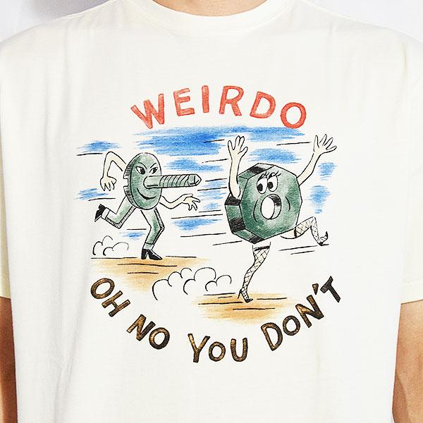 WEIRDO ウィアード Nuts and Bolts - S/S T-SHIRTS -WHITE-