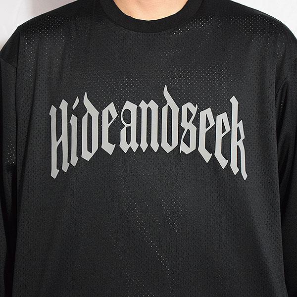 HIDEANDSEEK ハイドアンドシーク Mesh L/S Tee