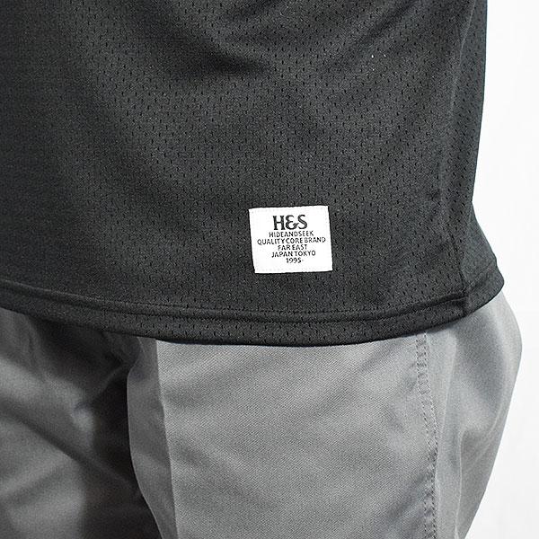 HIDEANDSEEK ハイドアンドシーク Mesh L/S Tee