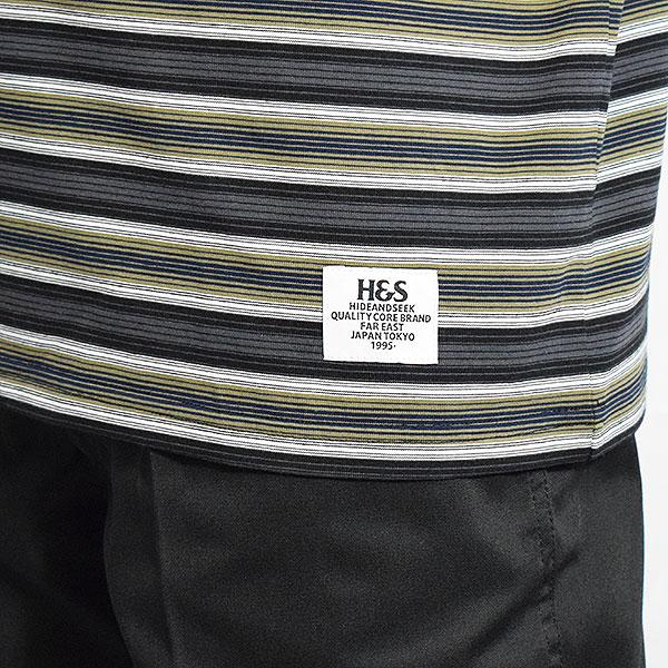 HIDEANDSEEK ハイドアンドシーク Border S/S Tee(26ss)