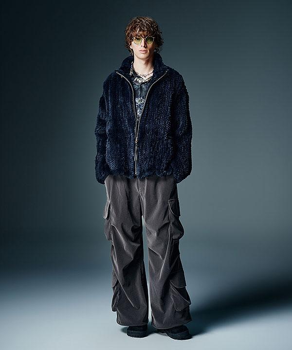 2026 秋 先行予約 10月上旬～中旬入荷予定 glamb グラム Rabbit Fur Jacket