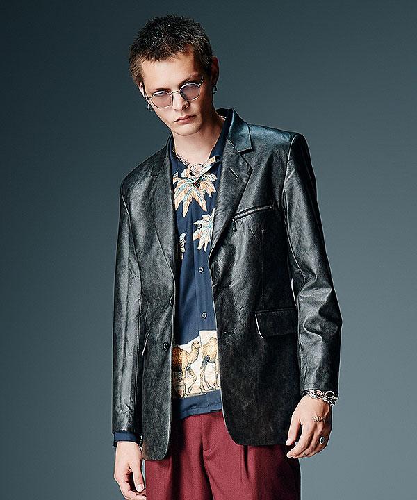 試着‼️glamb × JEAN-MICHEL BASQUIAT レザージャケット 試着‼️glamb × JEAN-MICHEL BASQUIAT レザージャケット 【公式通販】