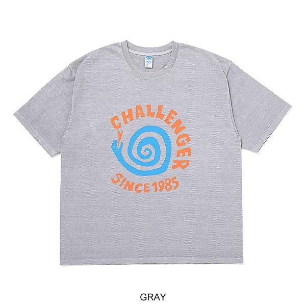 CHALLENGER チャレンジャー PIGMENT SPIRAL SNAKE TEE