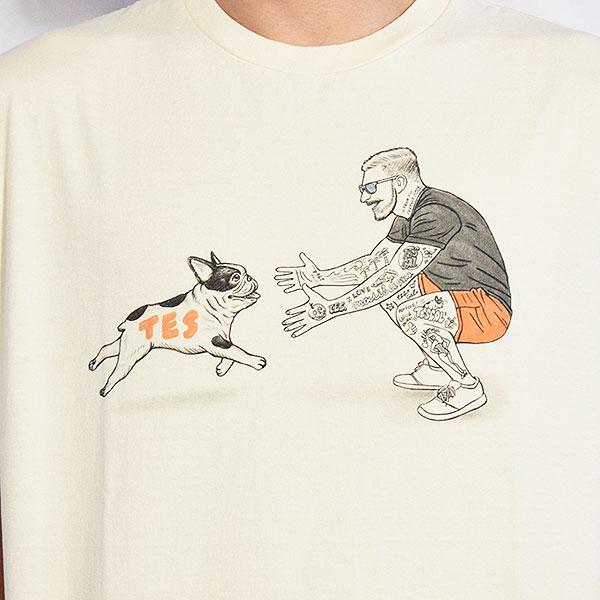 The Endless Summer エンドレスサマー TES MALIBU STAR TEE -IVORY-