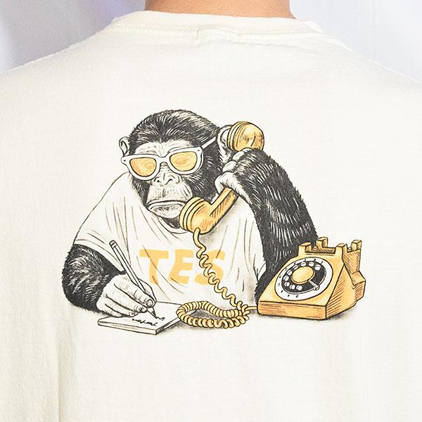 The Endless Summer エンドレスサマー TES PIZZA DELIVERY TEE -IVORY-