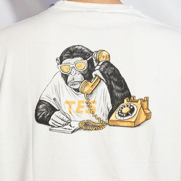 The Endless Summer エンドレスサマー TES PIZZA DELIVERY TEE -WHITE-
